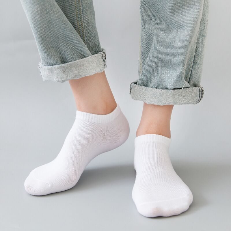 10 Pairs Bulk Black & White No - Ankle Sock Low Cut ulasan dan harga