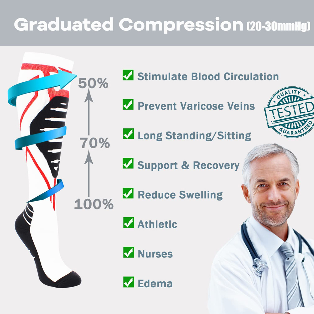 1Pair Compression Socks for Me - Compression Sock Medical ulasan dan harga