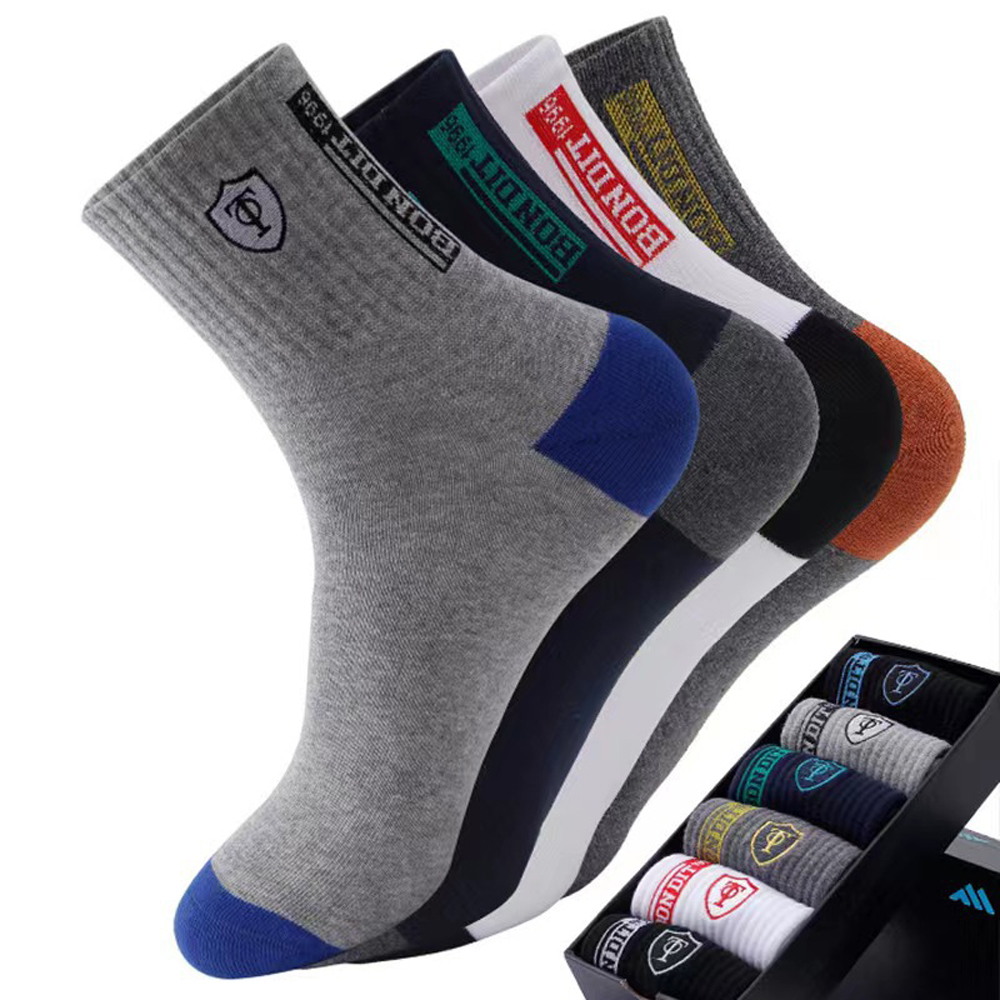 Men's 5/10-Pack Premium Therma - Cotton Crew Sock Pack ulasan dan harga
