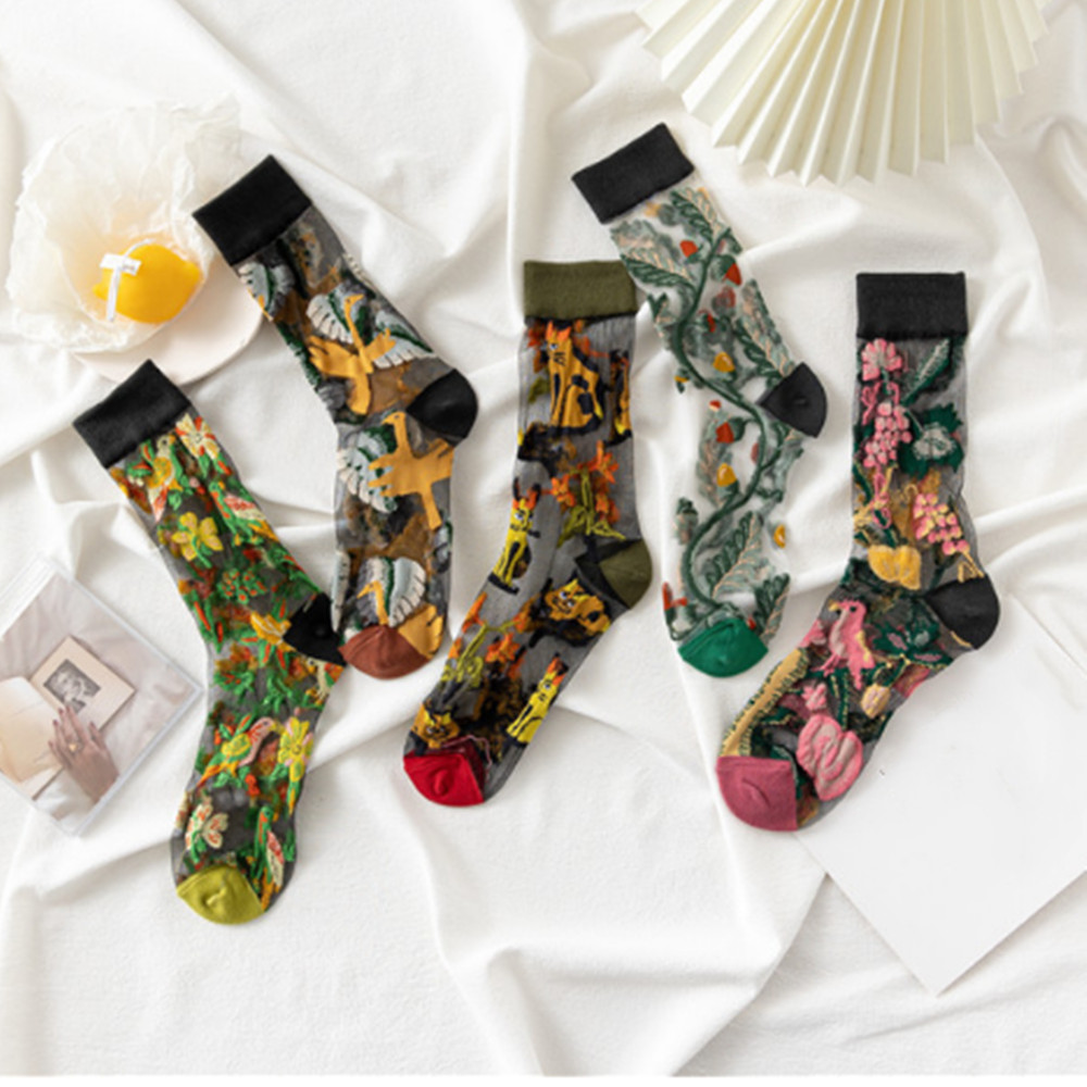 Woman Lace flower short sock t - Invisibility Sock Loafer ulasan dan harga