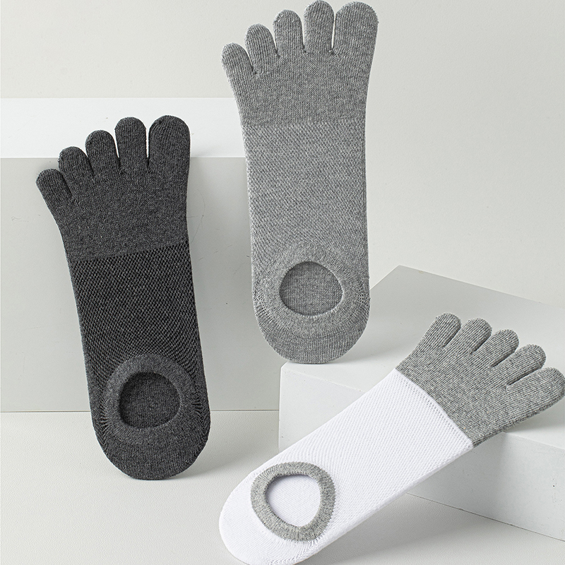 5 Pairs Men's No Show Toe Sock - Toe Sock Split ulasan dan harga