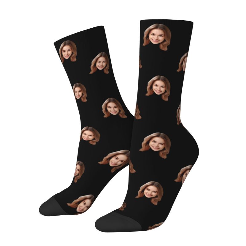 Personalized Custom Face Photo - Dress Sock Men ulasan dan harga