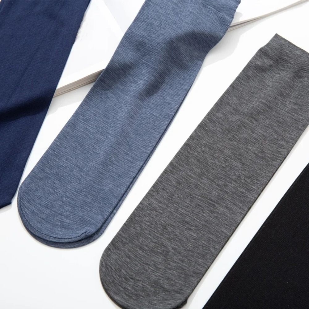 10pairs Casual Breathable Men  - Silk Sock Bamboo ulasan dan harga