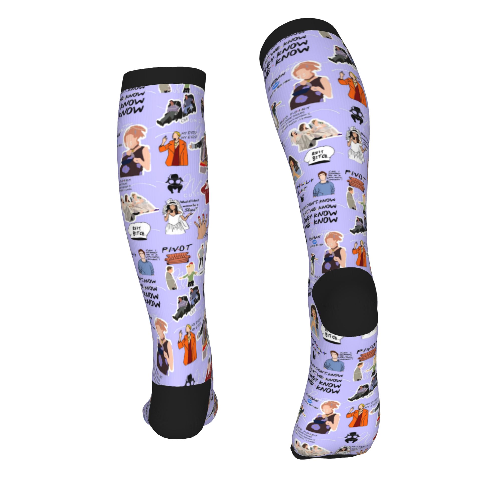Friends Classic TV Show Men Wo - No Show Sock Women ulasan dan harga