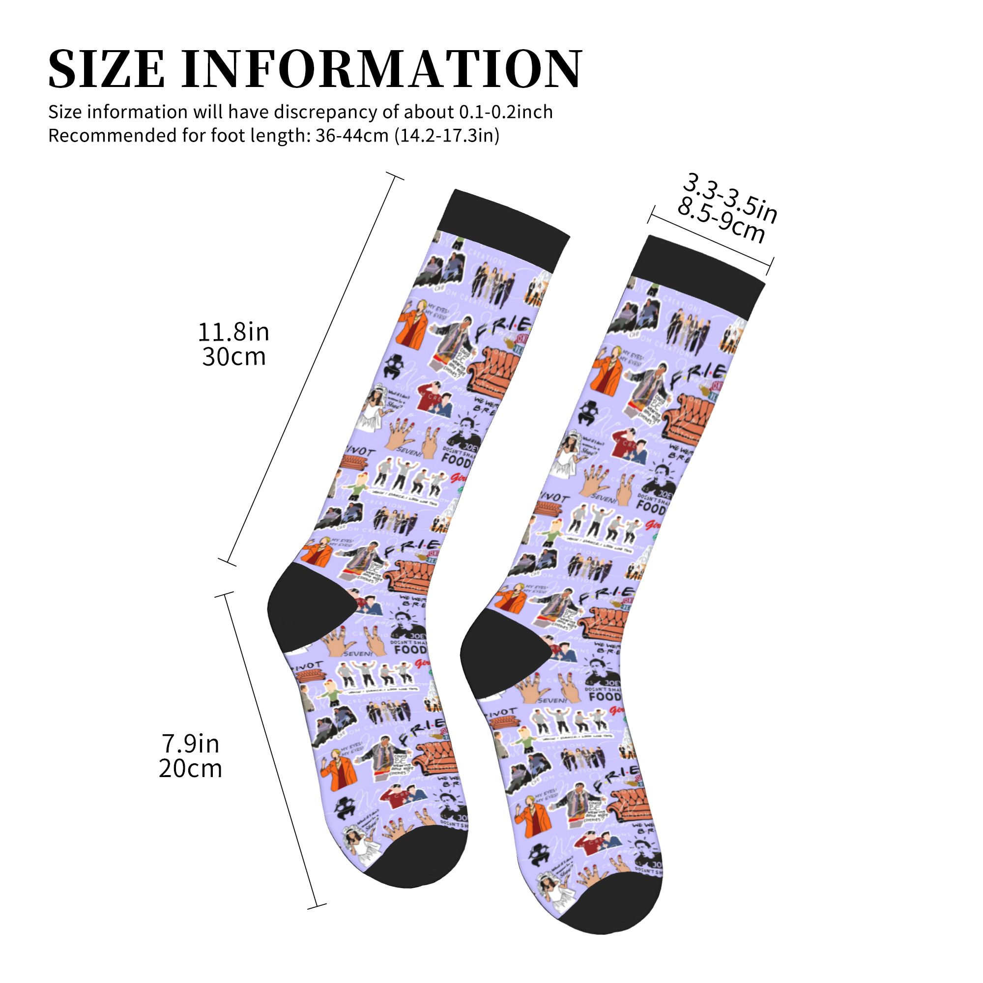 Friends Classic TV Show Men Wo - No Show Sock Women ulasan dan harga