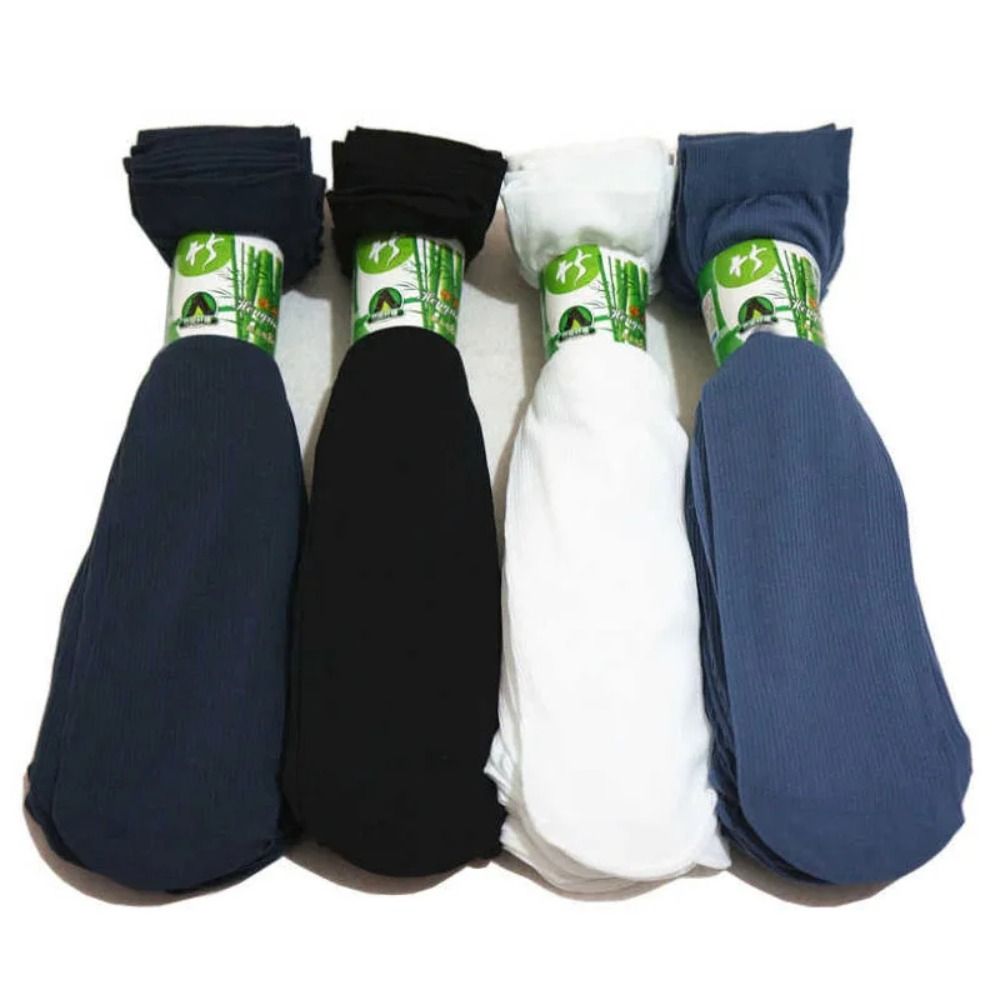 10pairs Fashion Breathable Men - Silk Sock Bamboo ulasan dan harga