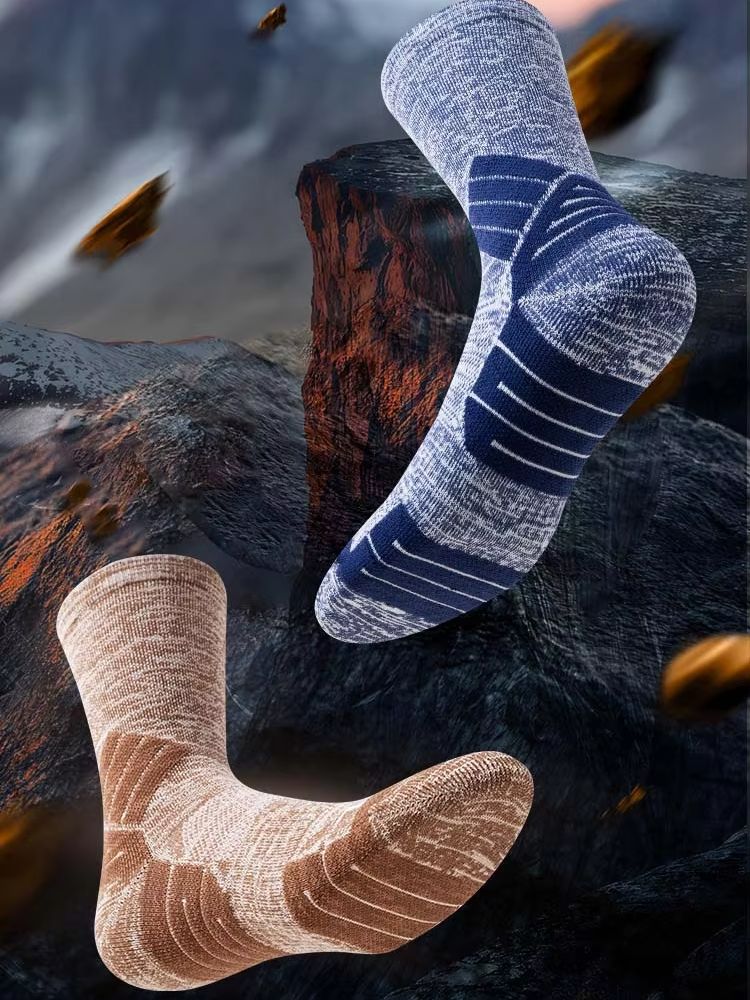 50% Merino Wool Socks Warm Hik - Wool Hiking Sock ulasan dan harga