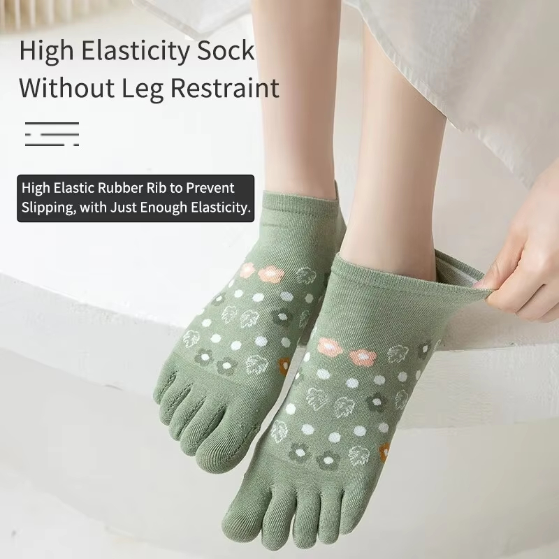 3 Pairs of Women's Spring and  - Toe Sock Split ulasan dan harga