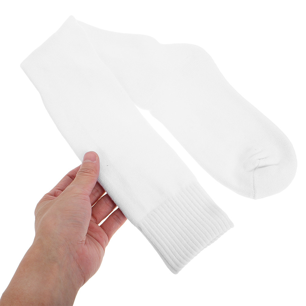1Pair White Fencing Competitio - Athletic Sock Cushion ulasan dan harga