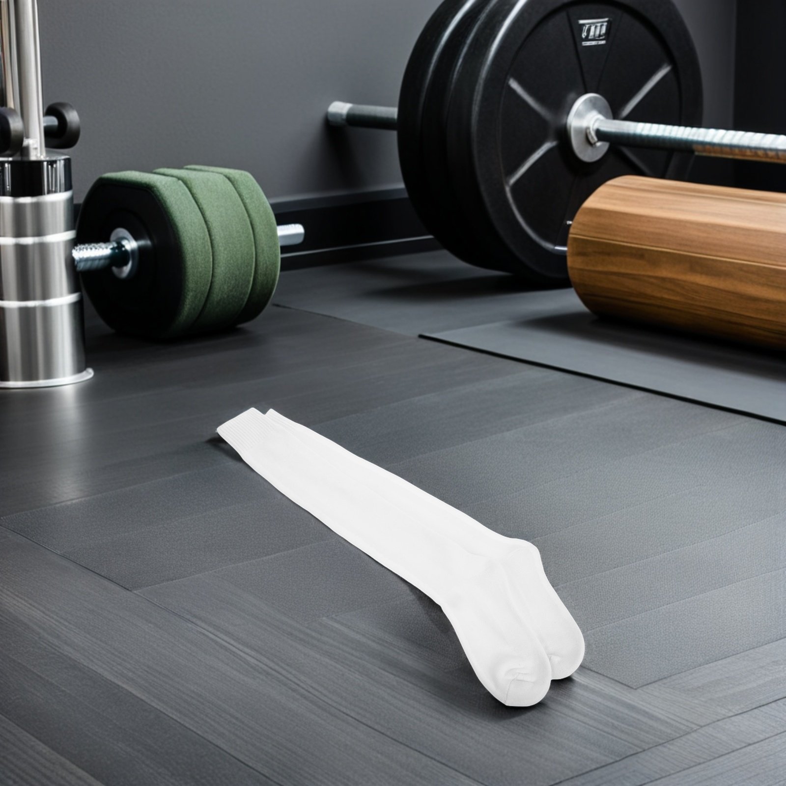 1Pair White Fencing Competitio - Athletic Sock Cushion ulasan dan harga