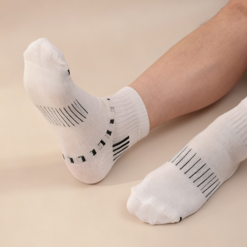 1-10pairs Breathable Mesh Men  - Ankle Sock Low Cut ulasan dan harga