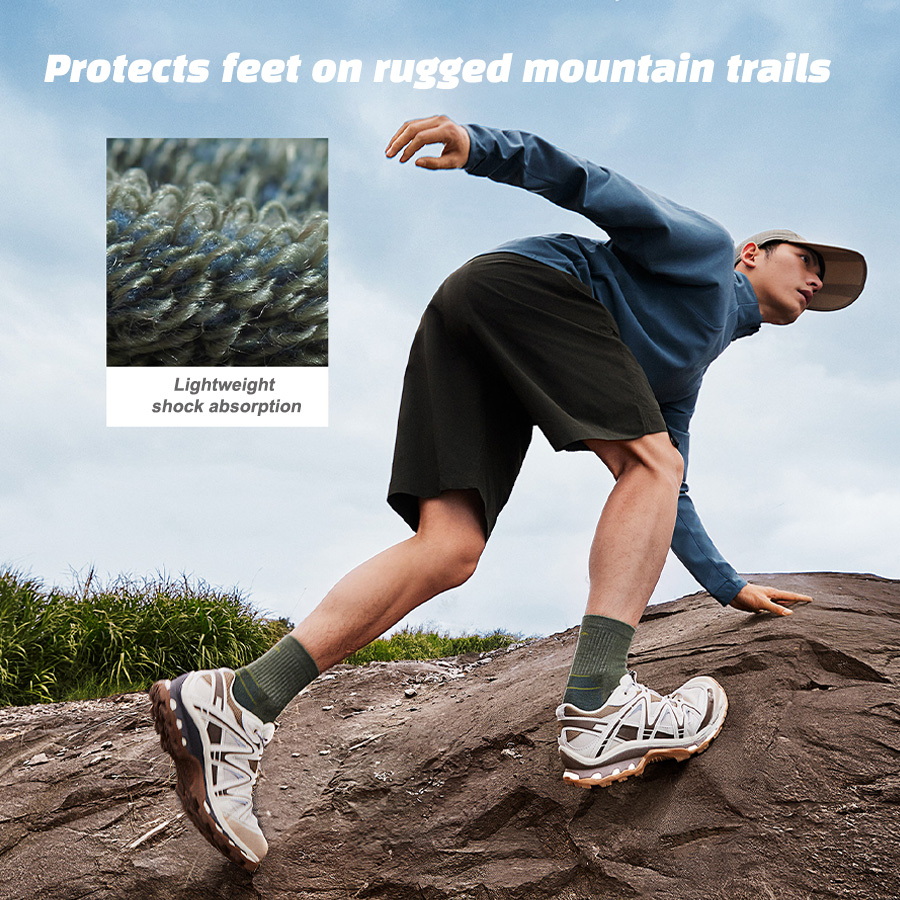 Naturehike Sport Socks Man Soc - Wool Hiking Sock ulasan dan harga