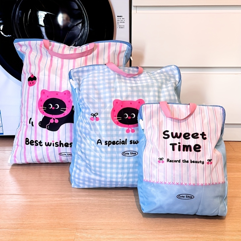 Cute Cat Panda Laundry Bag, Du - Sock Organizer Tray ulasan dan harga