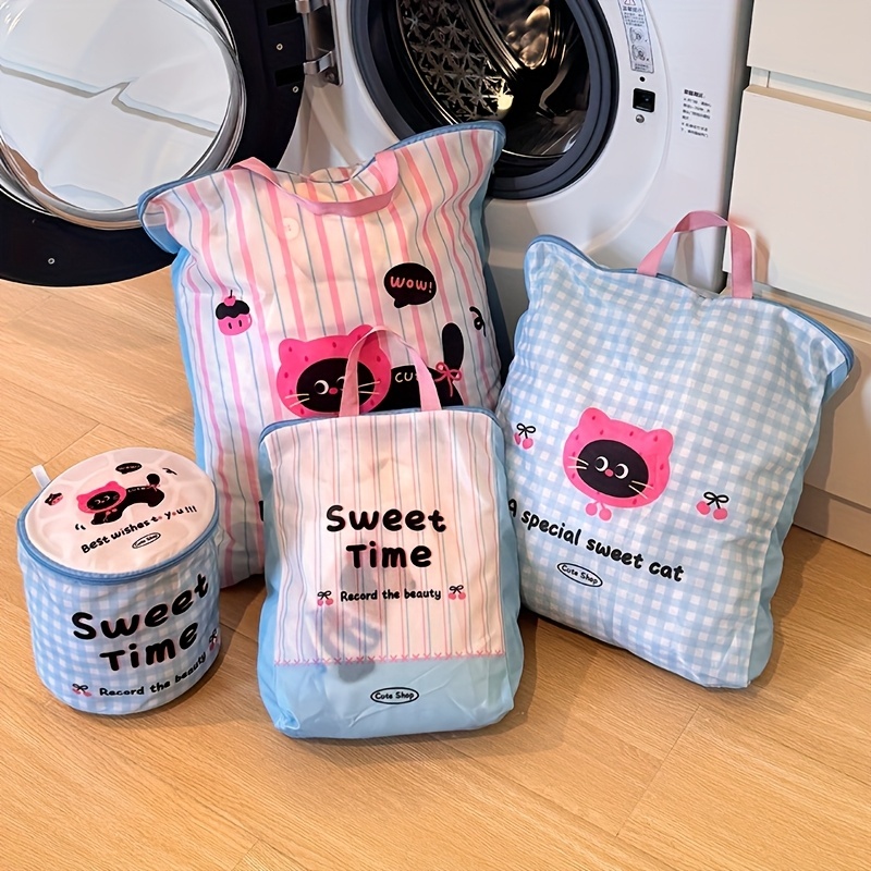 Cute Cat Panda Laundry Bag, Du - Sock Organizer Tray ulasan dan harga