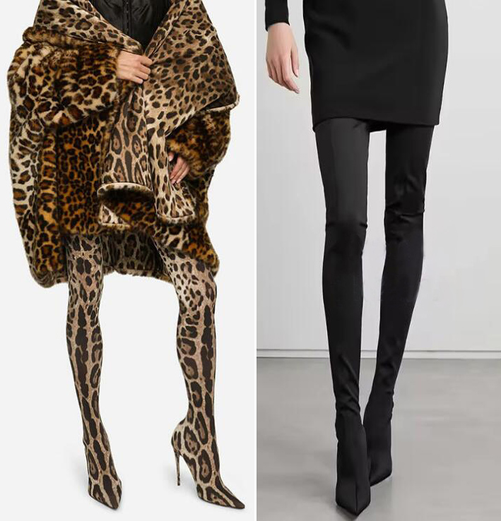 Sexy Leopard Over-the-Knee Str - Knee High Sock Women ulasan dan harga