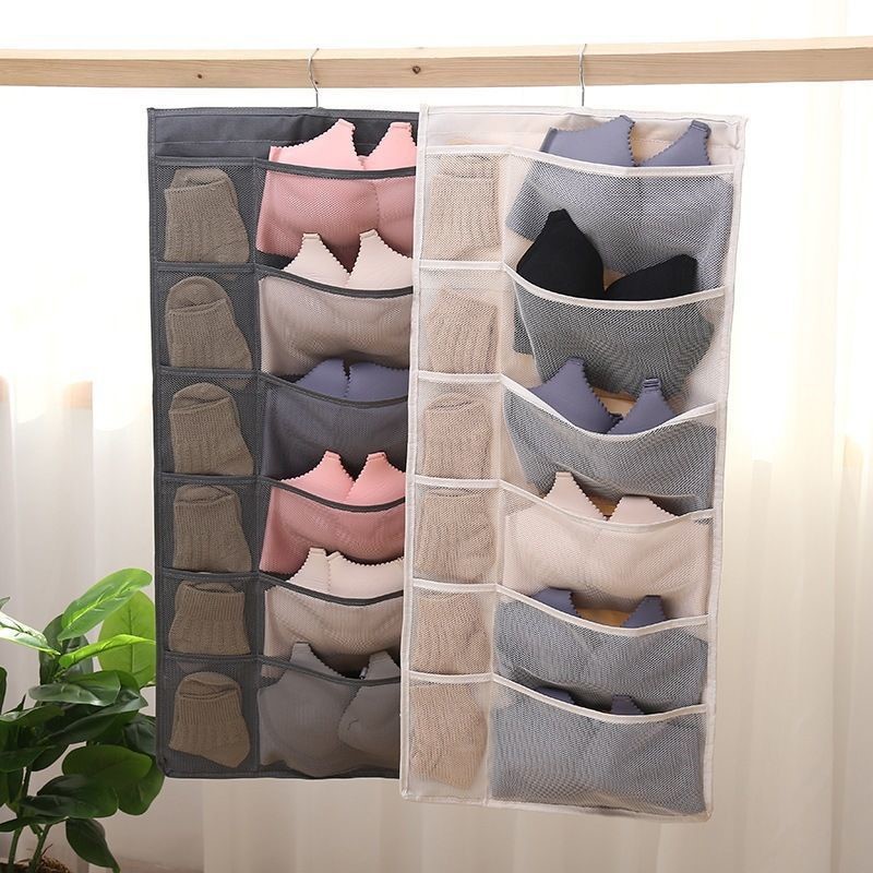 Wall Hanging Fabric Underwear  - Sock Organizer Tray ulasan dan harga