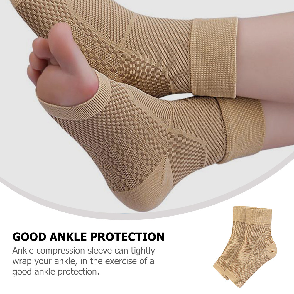 1Pair Ankle Compression Sleeve - Ankle Brace Sock ulasan dan harga
