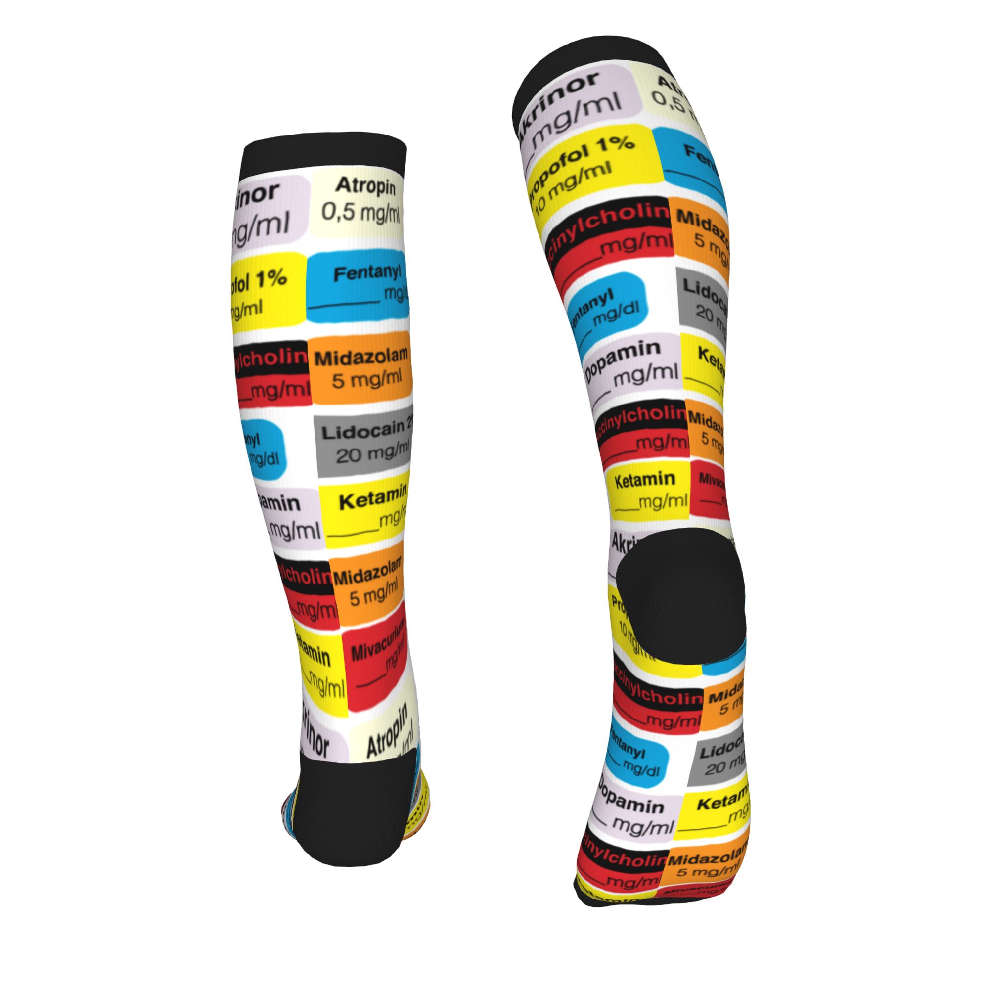 Anesthesia Medication Labels M - Compression Sock Medical ulasan dan harga