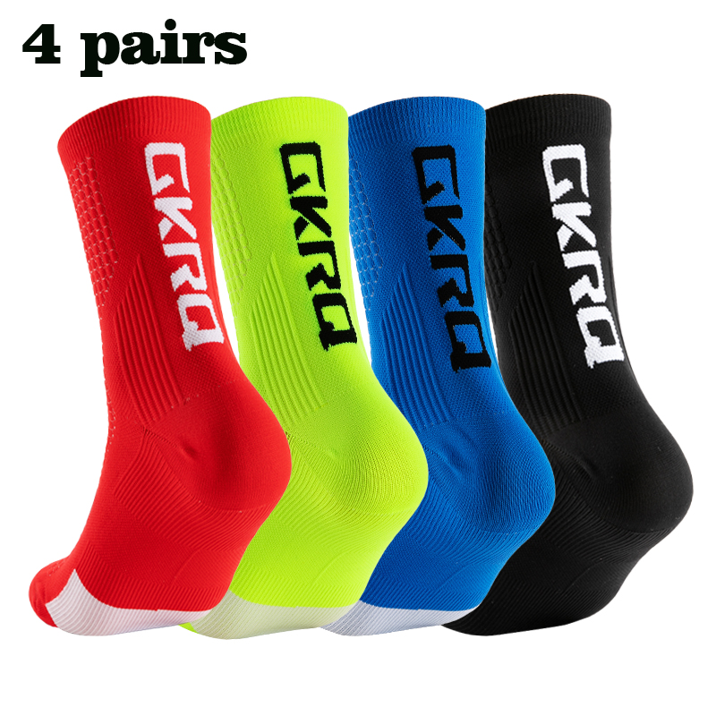 GKRQ 4pairs 2025 New Cycling S - Compression Sock Medical ulasan dan harga