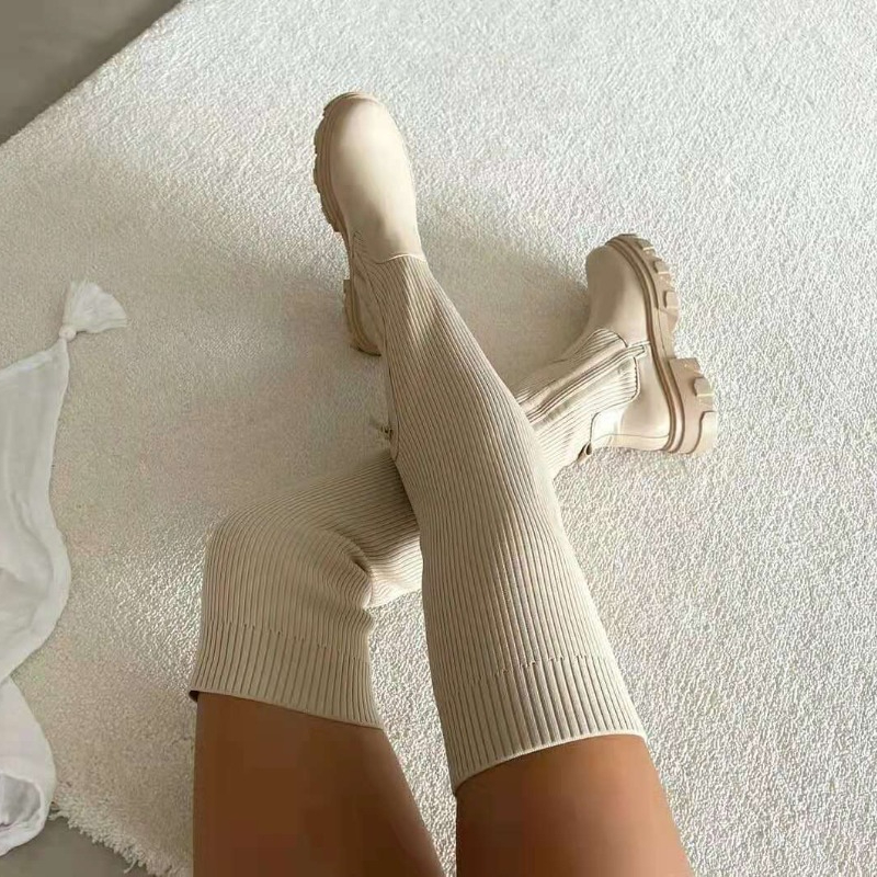 2025 Winter Shoes Women Socks  - Knee High Sock Women ulasan dan harga