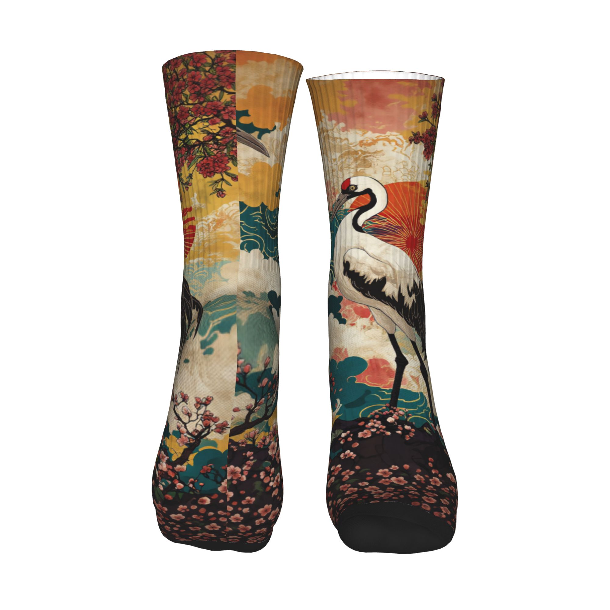 Fashion Men's Ukiyo-e Double C - Dress Sock Men ulasan dan harga
