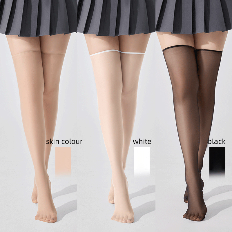 Kave 3 Pairs Nylon Sheer Thigh - Thigh High Sock Stay Up ulasan dan harga