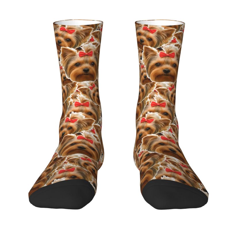 Cute Mens Personalized Dog Fac - Dress Sock Men ulasan dan harga