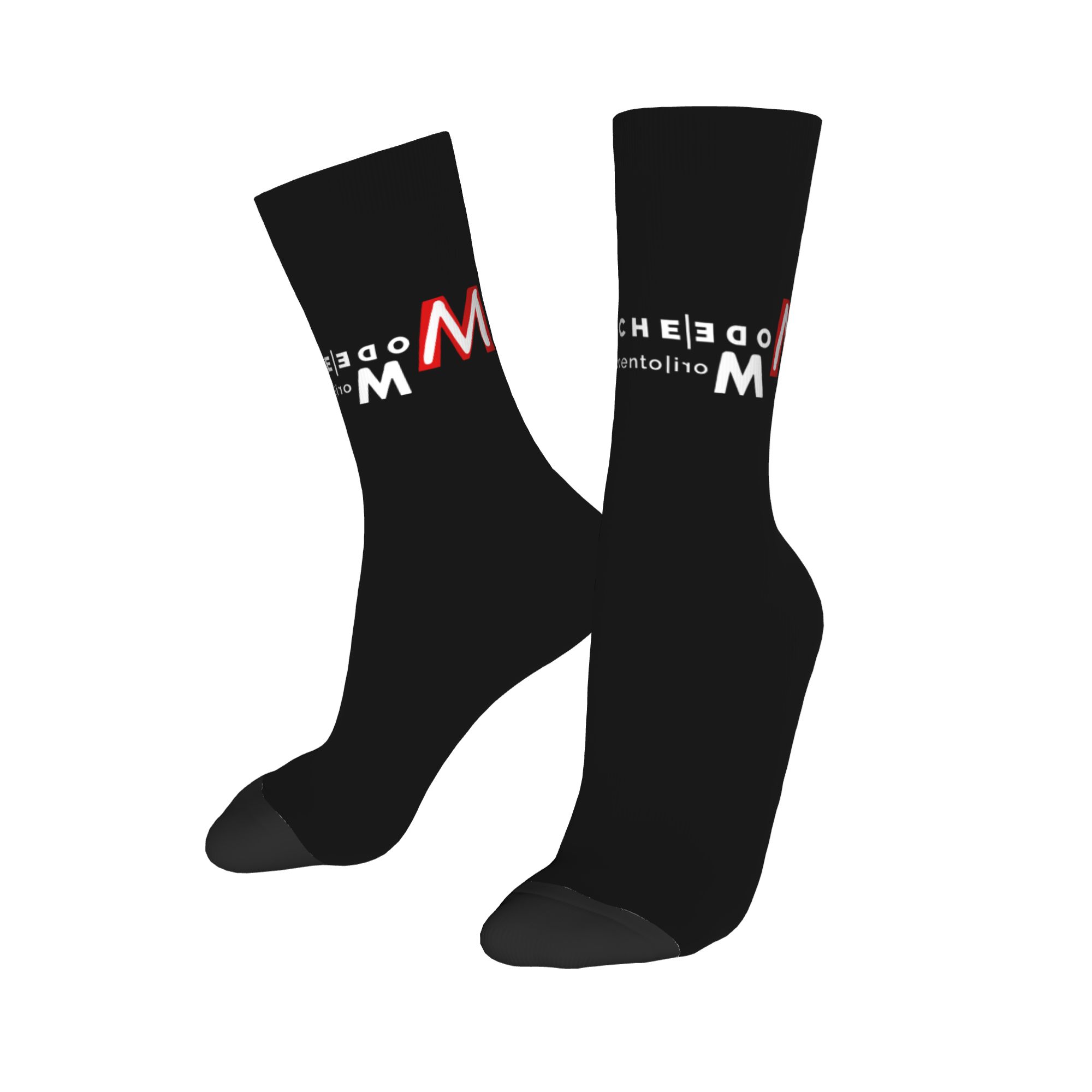 Custom Electronic Rock Depeche - Dress Sock Men ulasan dan harga
