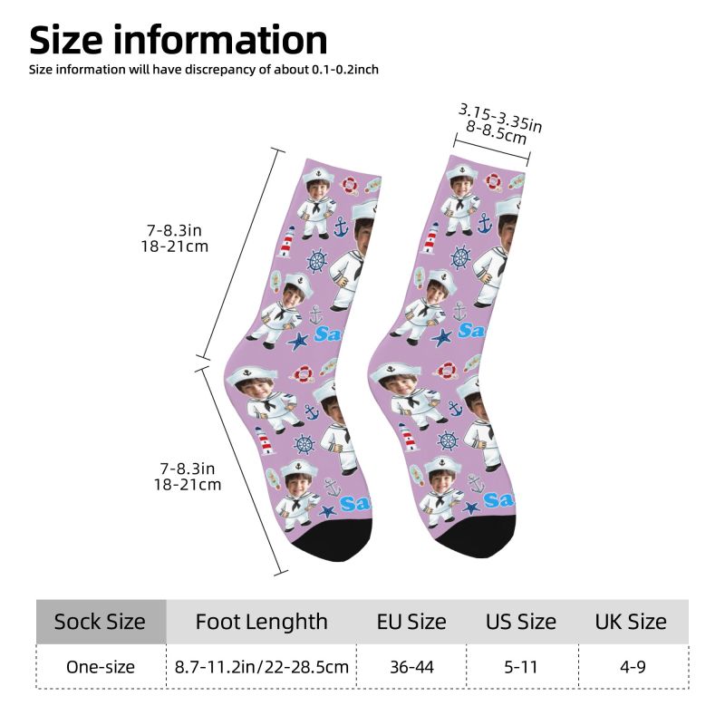 Funny Sailor Nautical Captain  - Dress Sock Men ulasan dan harga